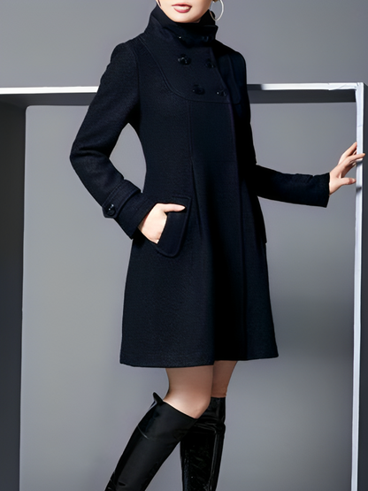 Stylischer Wintermantel Einfach und Chic