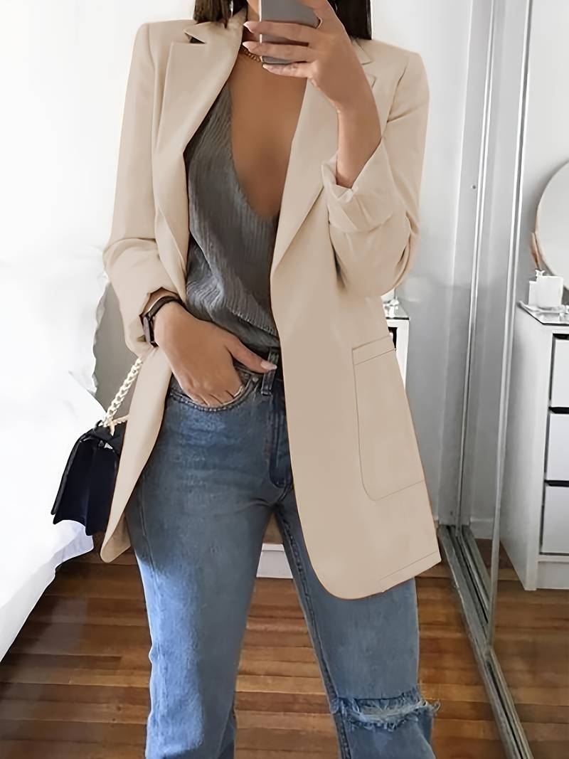 Eleganter Damenblazer Langarm Stil