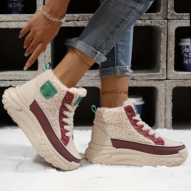 Warm gefütterte Damen Winterschuhe