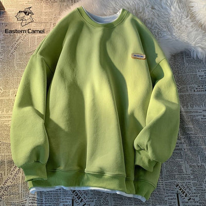 Elegante Damenbluse Rundhals Langärmlig