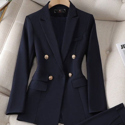 Elegantes Frauen Zweiteiler Chic Abendkleid