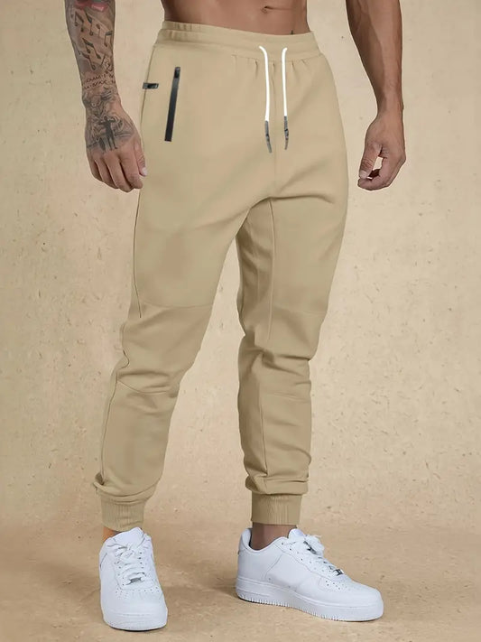 Bequeme Herrenhose mit Kordelzug und lockerem Sitz - IdealeKleiden