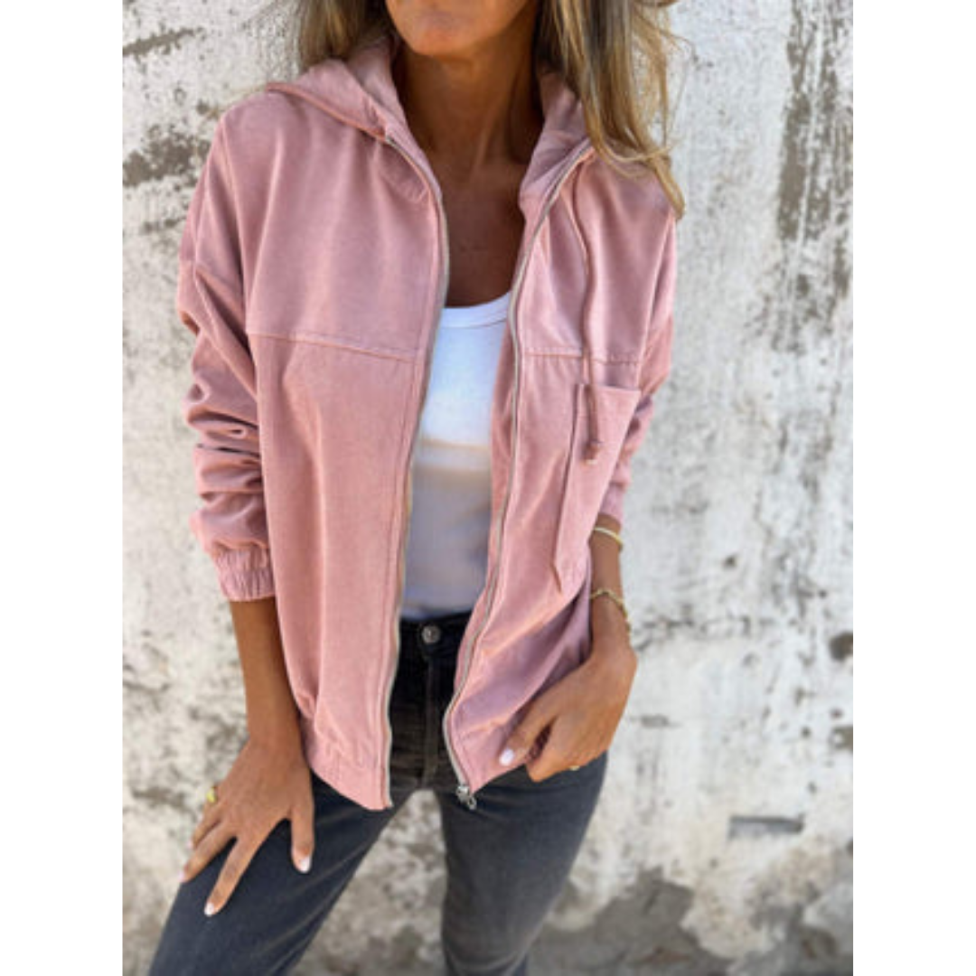 Damen Winterjacke Langarm Kapuzenpullover