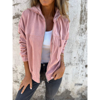 Damen Winterjacke Langarm Kapuzenpullover
