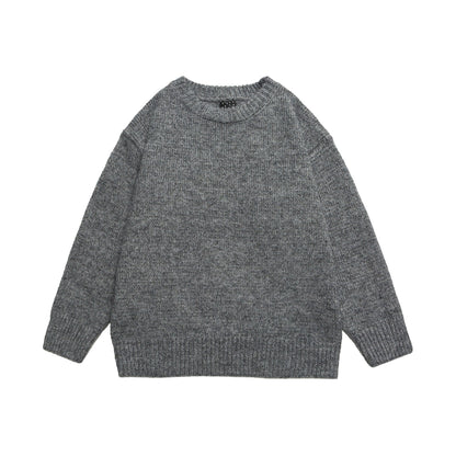 Klassischer Wollpullover Elegant Damen