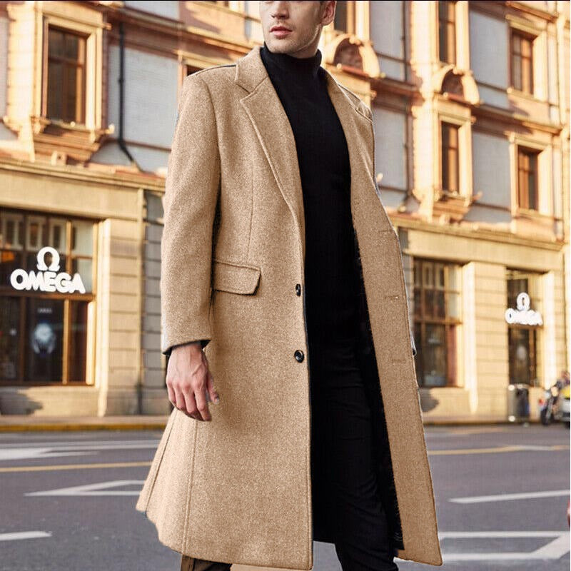 Herren Winterjacke Lang & Warm
