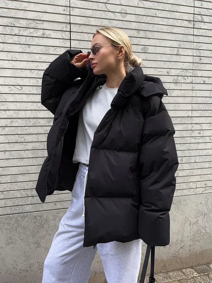 Warme Winterjacke Damen Elegant Moderne Saisonkollektion - IdealeKleiden