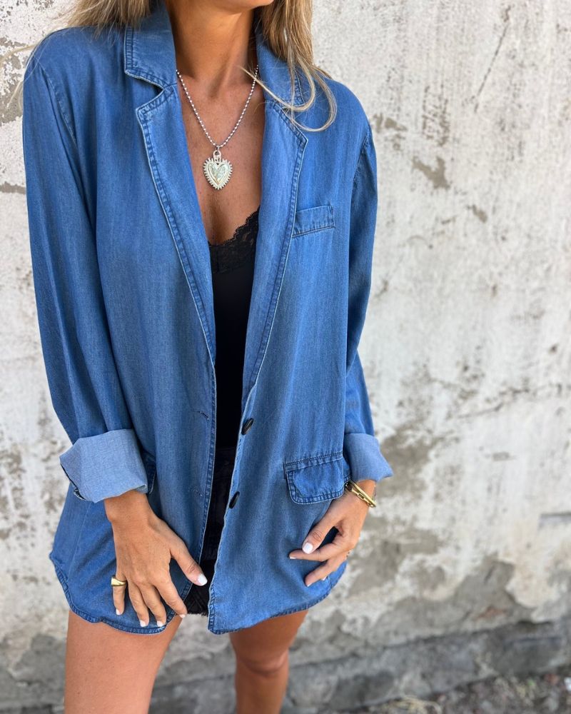 Stylische Blazerjacke Damen Modell