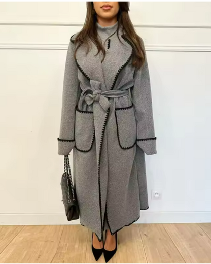 Stylische Damenjacke Lang & Elegант