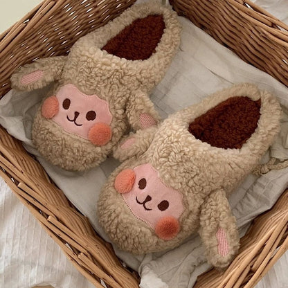 Weiche Plüsch-Tierenschuhe