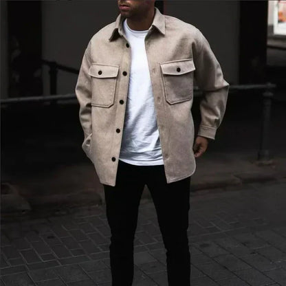Herren Winterjacke Modern Designer Stil - IdealeKleiden