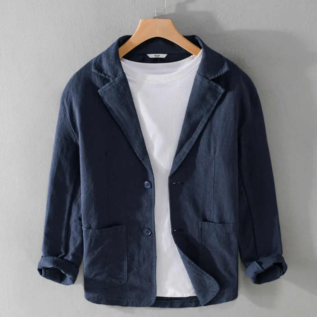 Elegante Leinenjacke Sommer