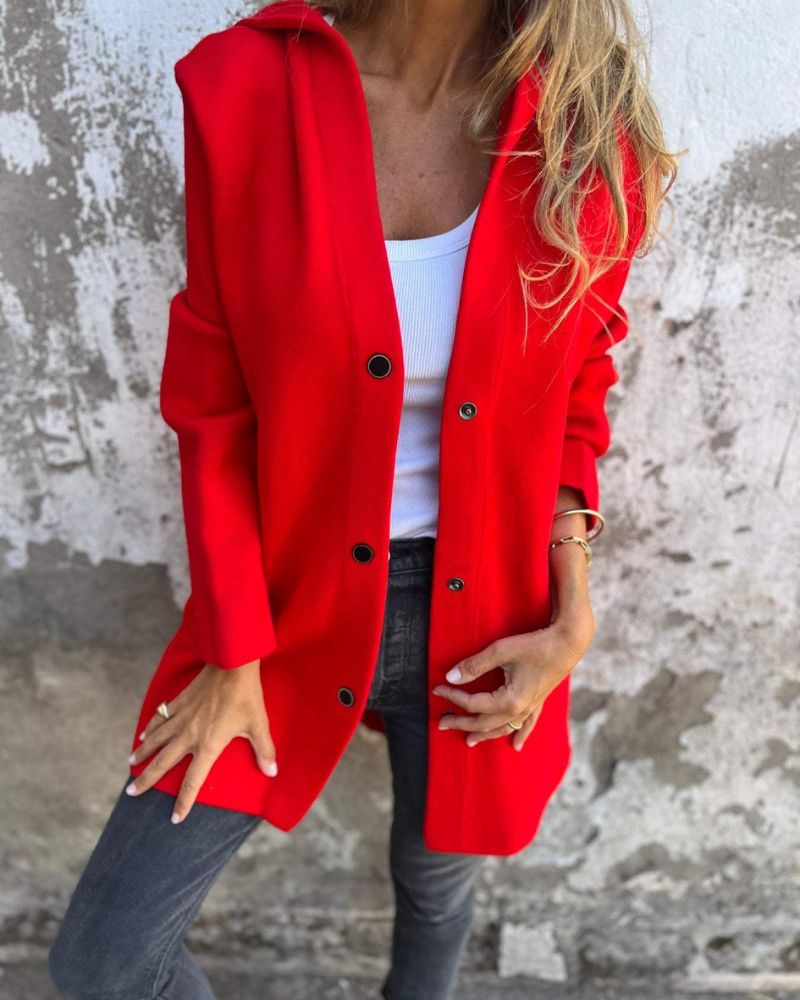 Bequeme Kapuzenjacke Casual Style