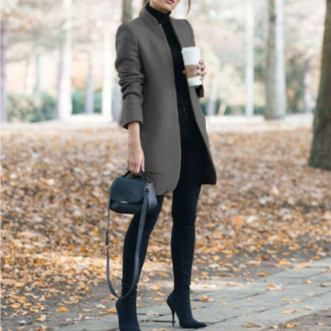 Eleganter Damen Wintermantel Zeitlos Chic