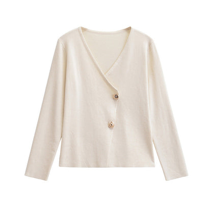 Stylischer Damen Cardigan Asymmetrisch