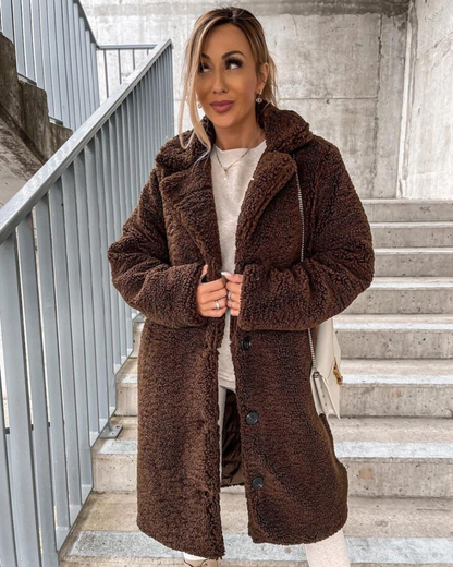 Weicher Teddy Mantel Supersoft Qualität