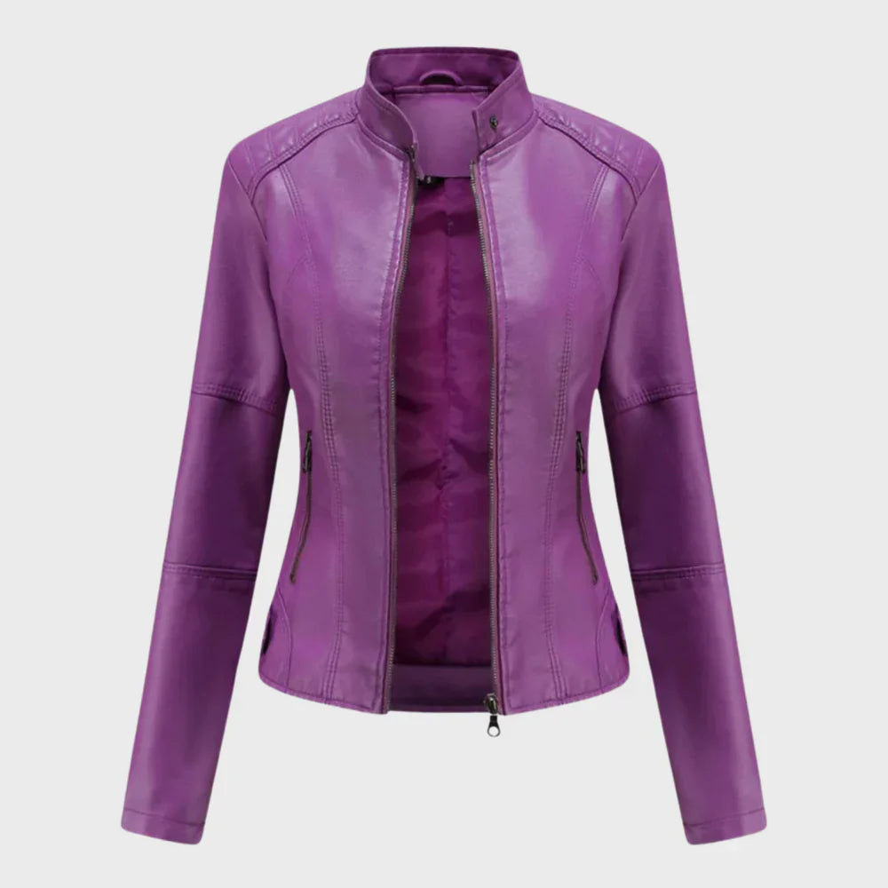 Lederjacke Casual Trendy