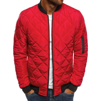 Leichte Herren Bomberjacke Baumwolle Modern