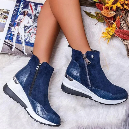 Retro Stiefel Damen Vintage Style