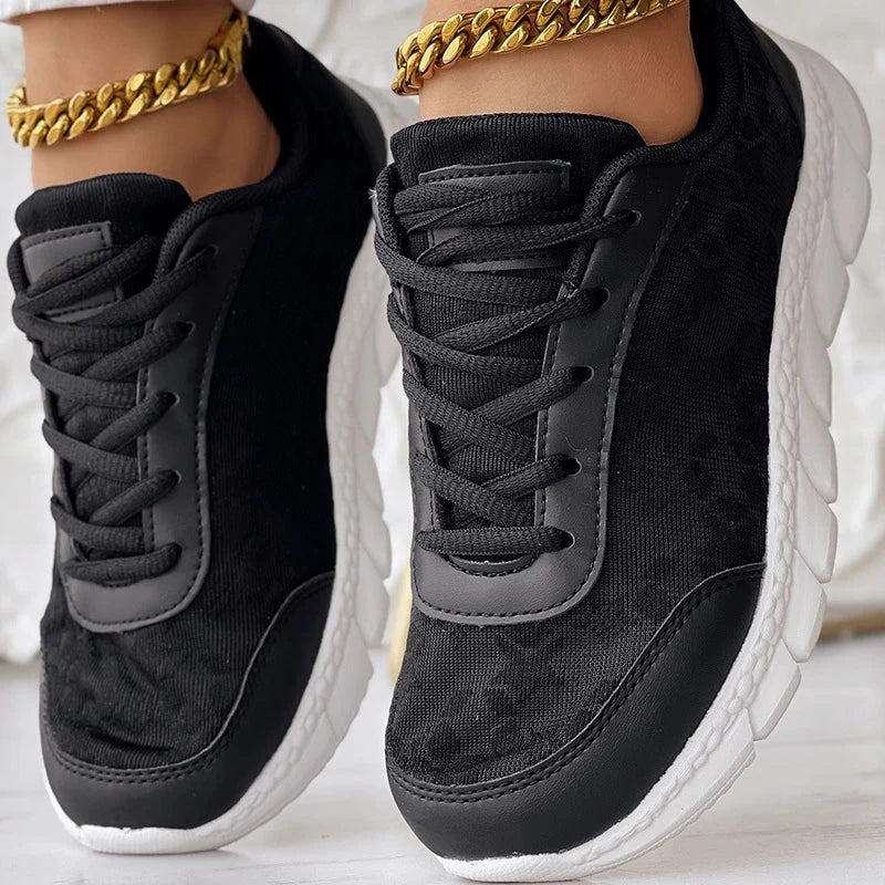 Damen Sneaker Atmungsaktiv Stilvoll - IdealeKleiden