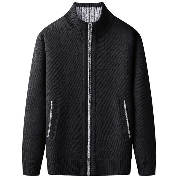 Jan - Stylisher Strickpullover Hochkragen