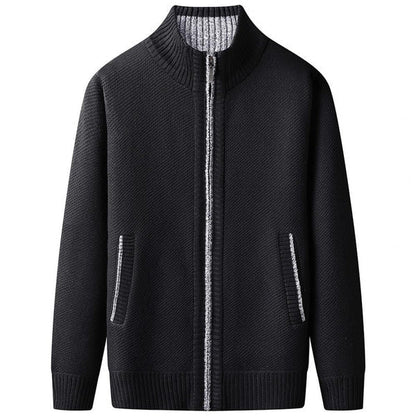 Jan - Stylisher Strickpullover Hochkragen