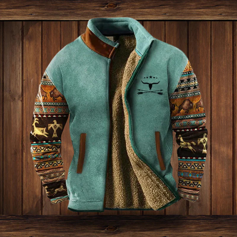Herren Outdoor Fleecejacke Trendig Warm