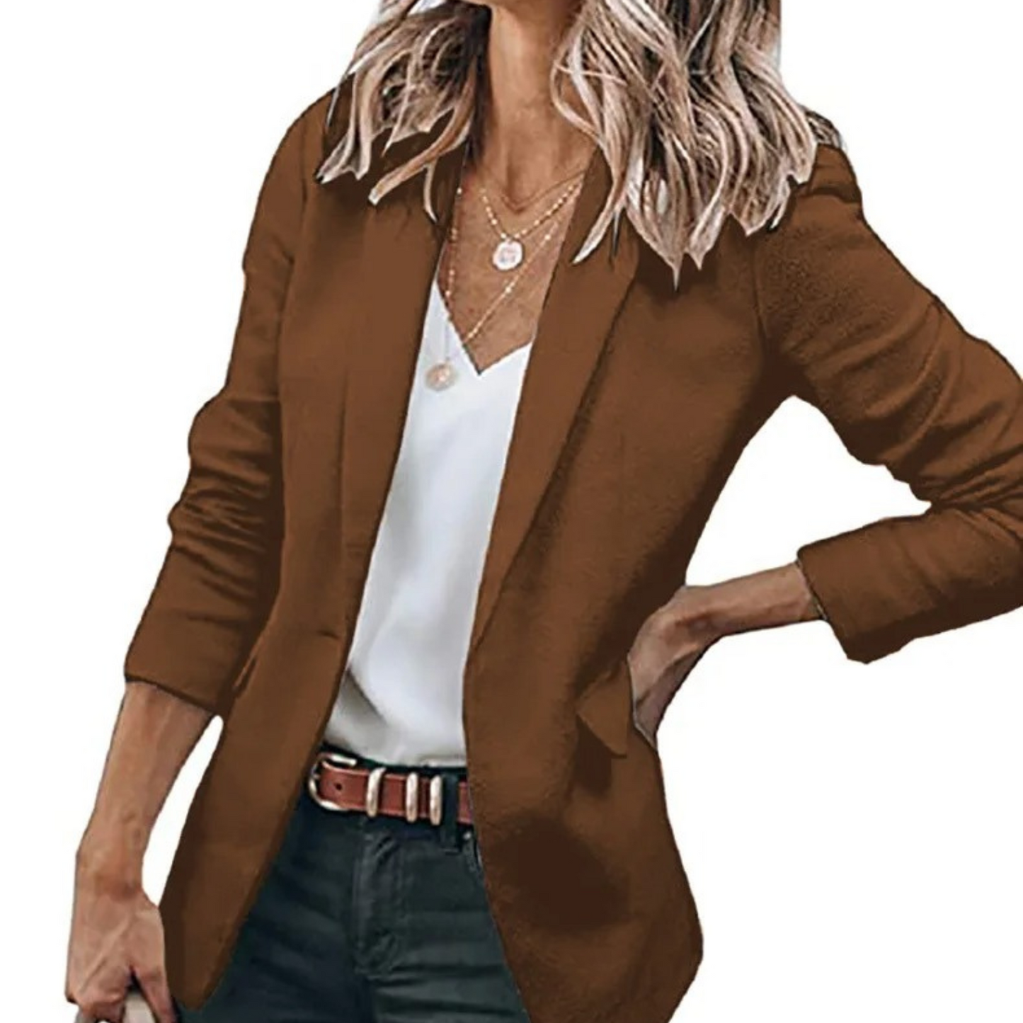 Eleganter Blazer Damen Langarm