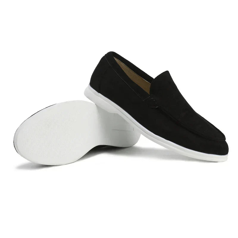 Elliot - Italienischer Wildleder Loafer Schuhe