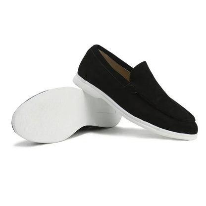 Elliot - Italienischer Wildleder Loafer Schuhe