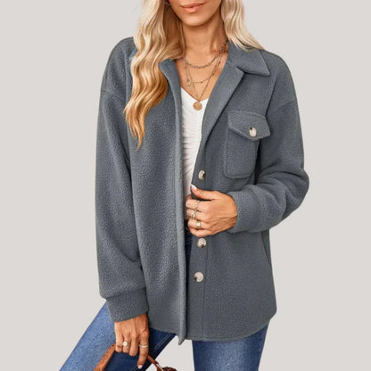 Eleganter Damenmantel Herbst Winter