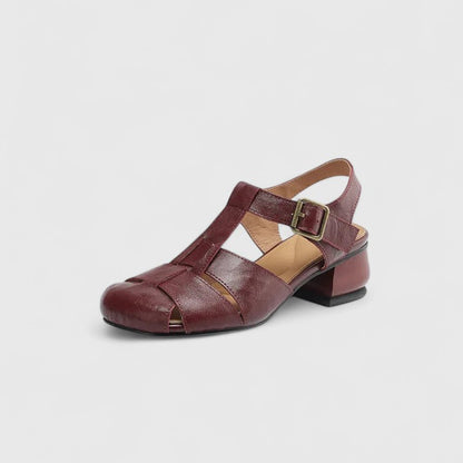 Damen Sandalen Peeptoe Hochhackig Elegant