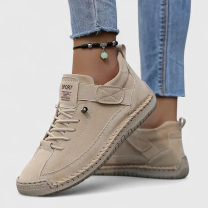 Damen Sneaker Lässig Schnüren