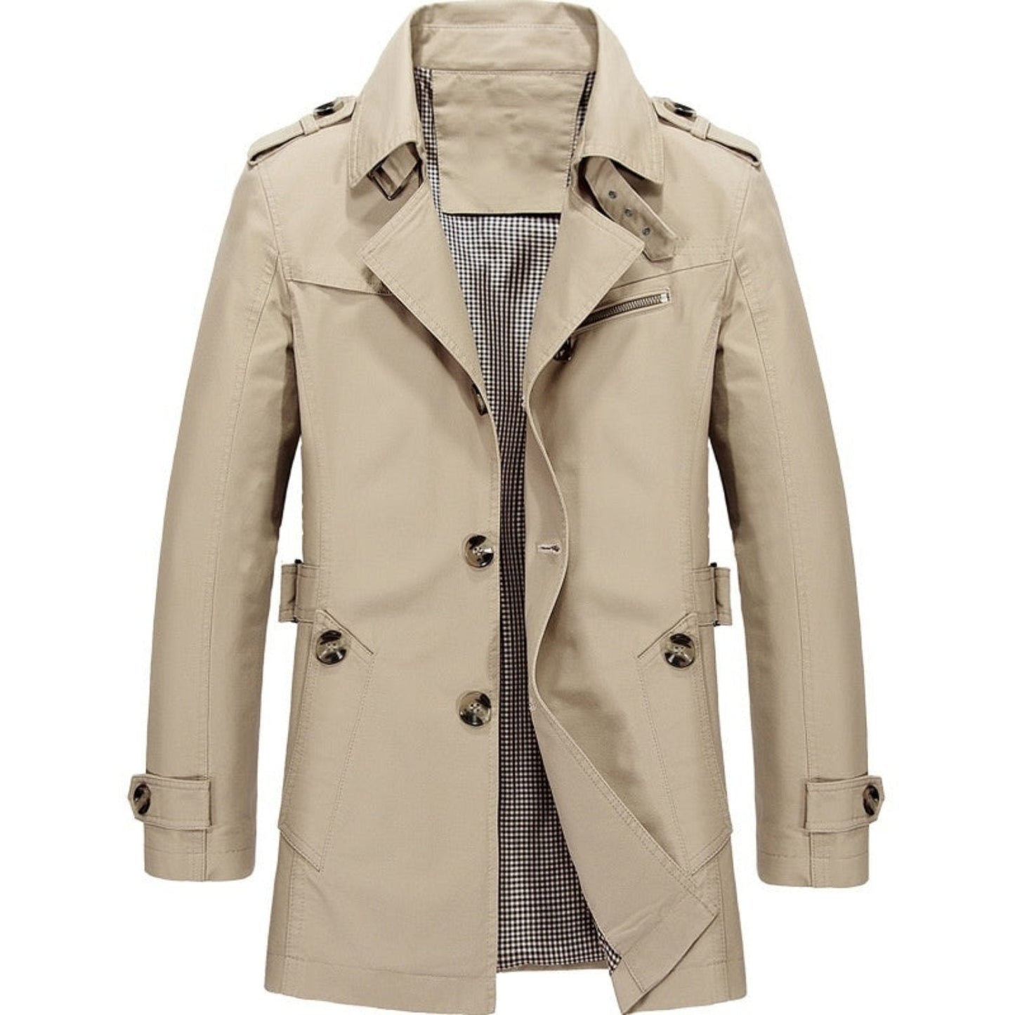 Stilvoller Herren Trenchcoat Klassisch