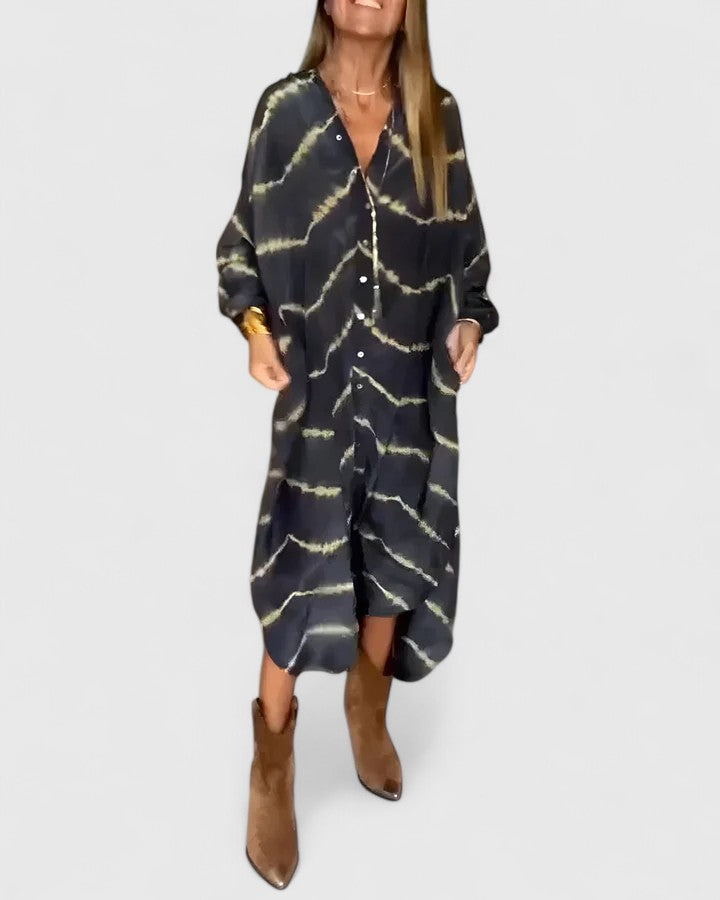 Farbenfrohes Damen Sommerkleid