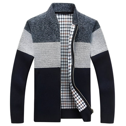 Praktische Freizeitjacke Warm Fleece für Männer - IdealeKleiden