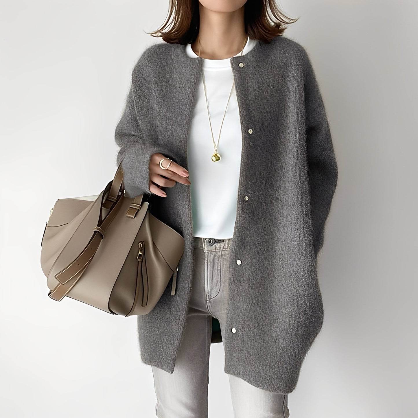 Stylischer Frauen Cardigan Modern Locker