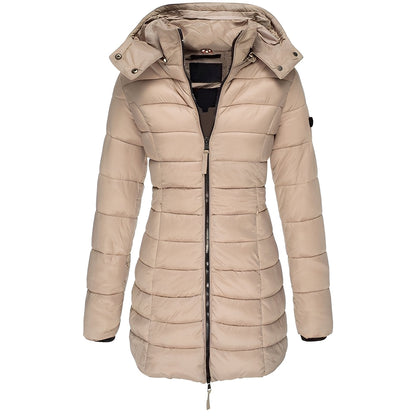 Winterjacke Damen Warm Gefüttert Stylisch - IdealeKleiden