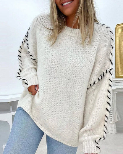 Boho Chic Pullover Frauen