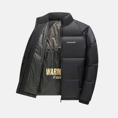 Winterjacke Isoliert Warme Steppjacke Lockere Passform