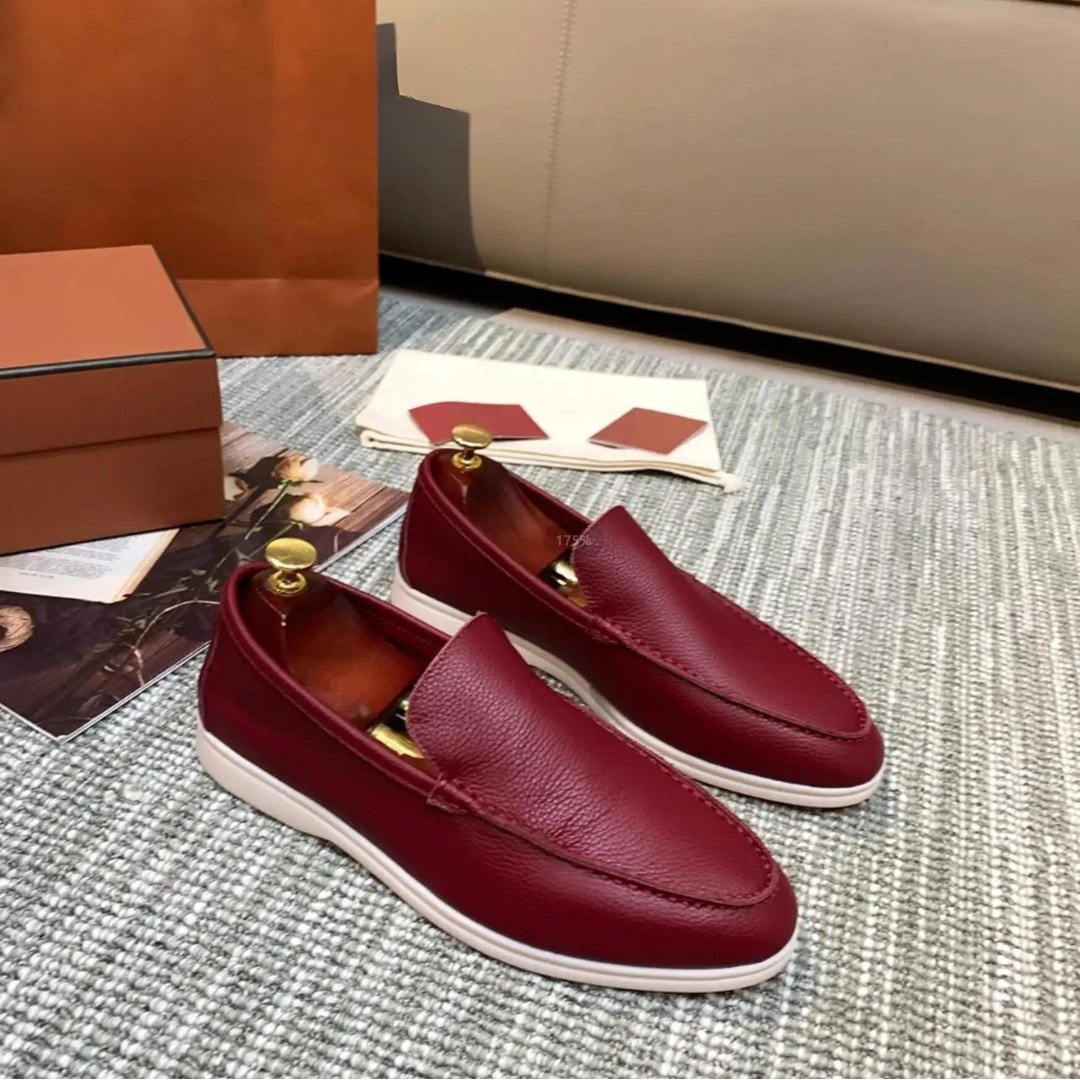 Elegante Herren Loafer Leder Luxus Qualität - IdealeKleiden