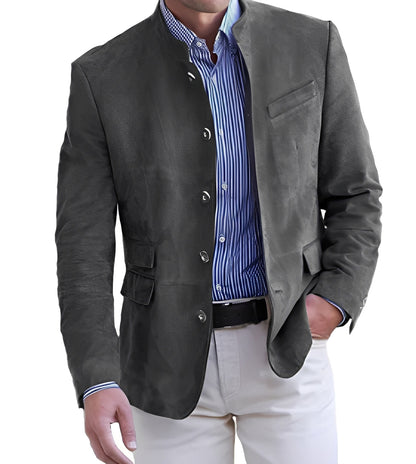 Stilvolle Herrenjacke Button-Down Modern