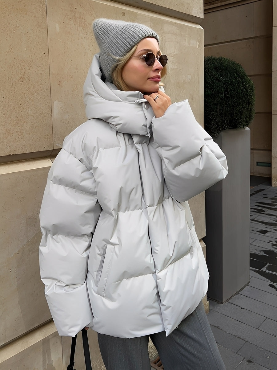 Frauen Winterjacke Warm Polster Mantel