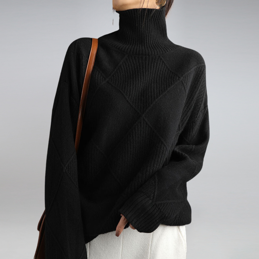 Kaschmir Pullover Damen Weich Bequem