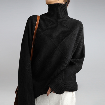 Kaschmir Pullover Damen Weich Bequem