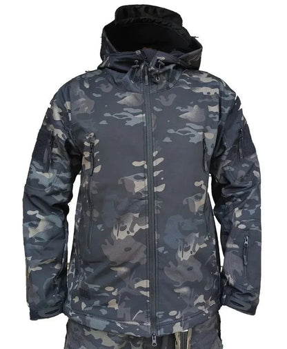 Warme Winterjacke Mit Kapuze Wasserdicht