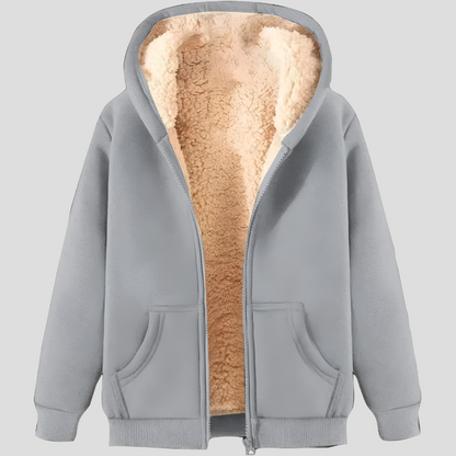 Warmes Fleece-Hoodie für Herren Winter