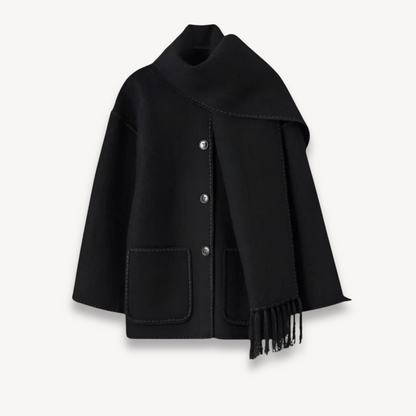 Winterjacke Damen Schal inklusive - IdealeKleiden