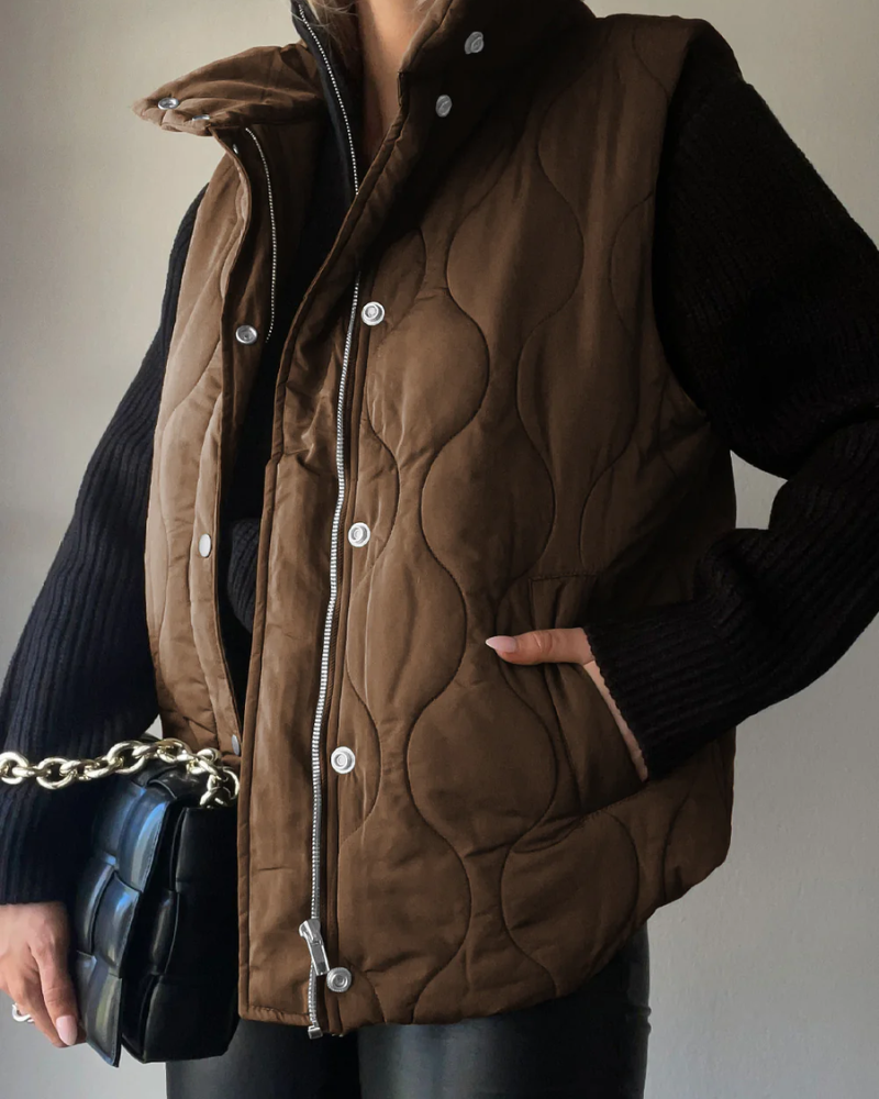 Große Größen Pufferjacke Damen