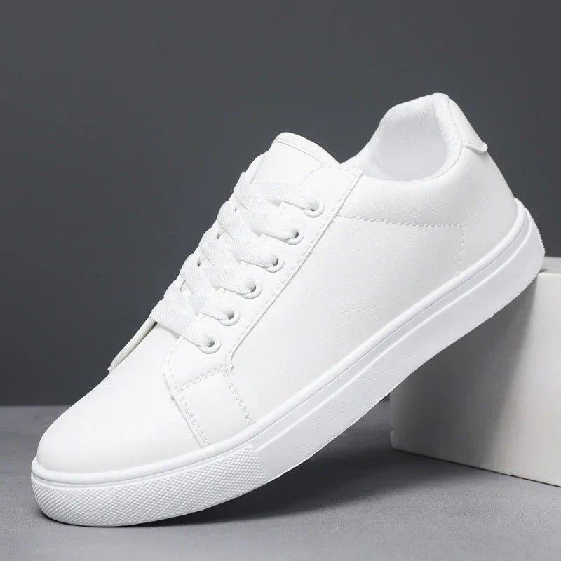 Leder Sneaker Herren Freizeitschuhe Modern